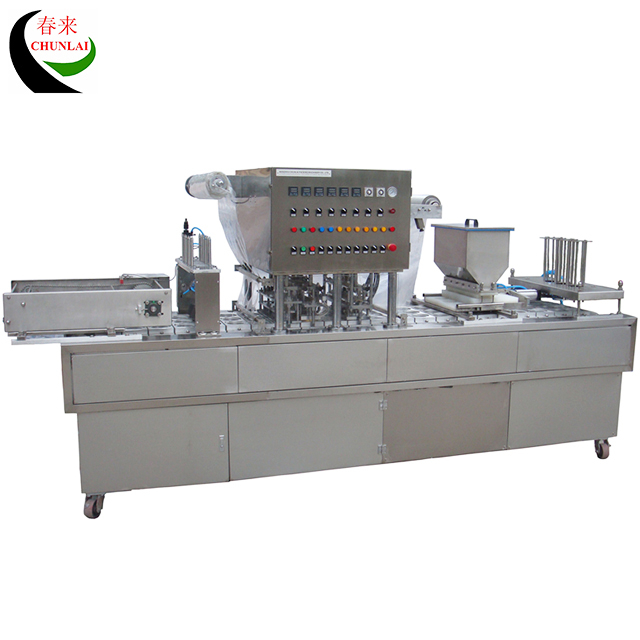 BG60A-3C tipo in linea di mais fiocchi di mais tazza volumetrica che riempie la sigillatrice