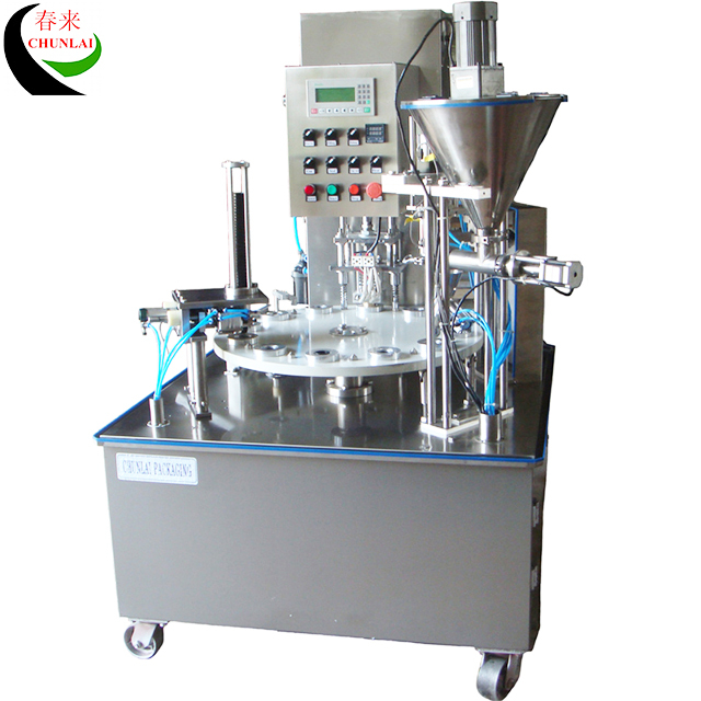 KIS-900 Tipo Rotary Nespresso Capsula Sealing Machine